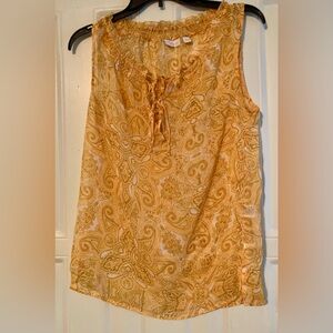 New York & Company Sheer Sleeveless Over Cover  - M